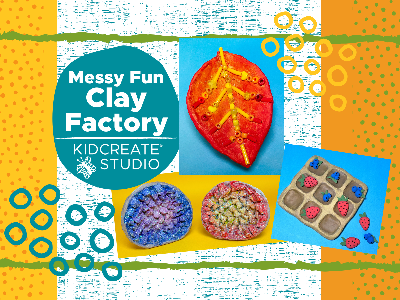 Messy Clay Fun Factory Mini Camp (4-10 years) 